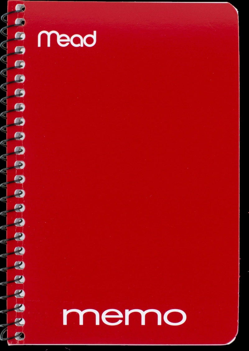 Mead Spiral Memo Notebook, 8 Pack, Pocket Notebook, College Ruled Paper, 3" x 5", 60 Sheets per Notebook, Assorted Colors (73605) - Image 5